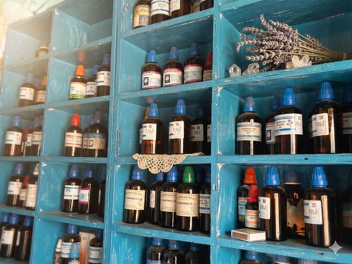 Medicine shelves